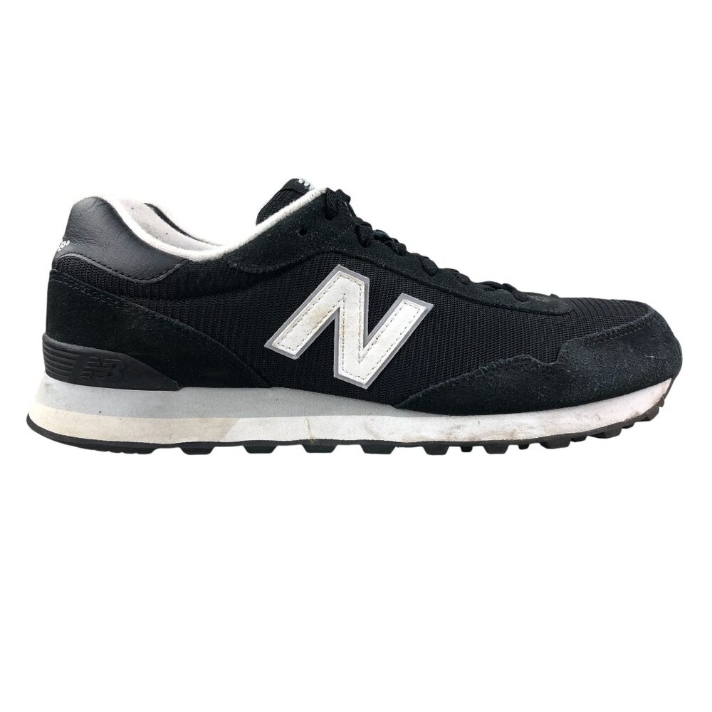 New Balance Men's Size 11D 515 V3 Black Suede Lace-Up Sporty Sneakers Shoes